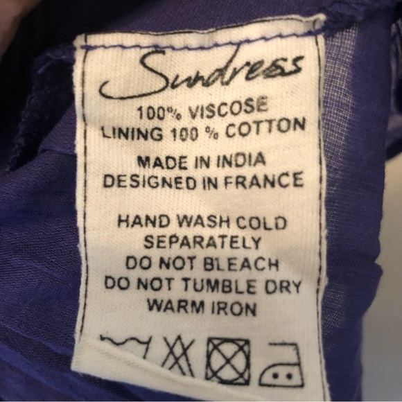 NWT M/L Anthropologie Sundress Label Brooke Tassel Coverup Dress … - Picture 7 of 10